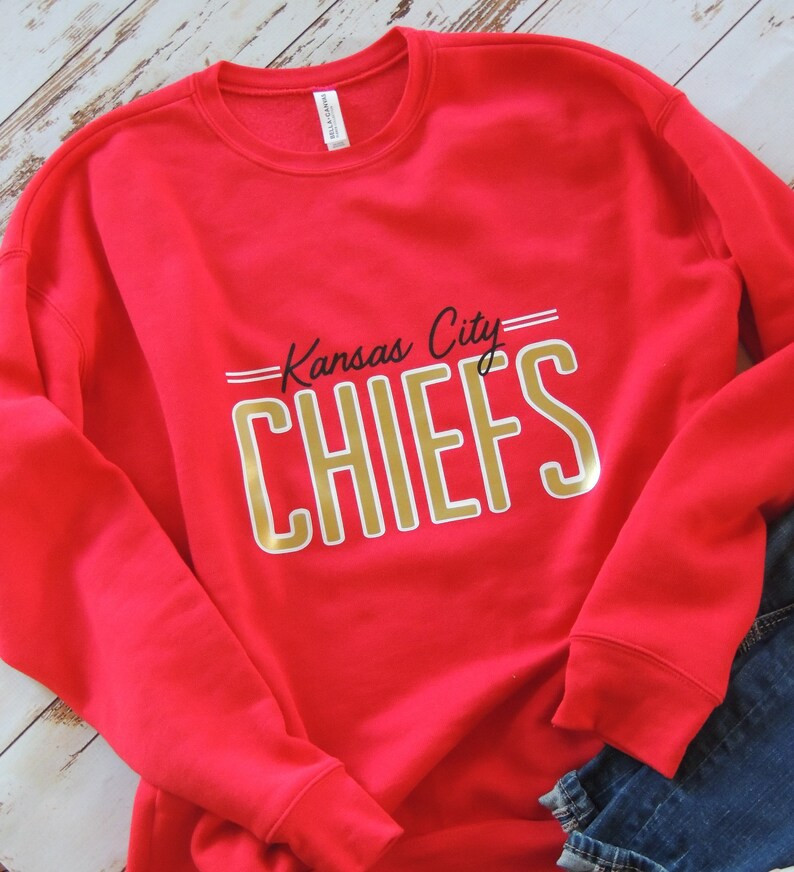 Soft and Cozy Chiefs Sweatshirt Unisex Fit Kansas City Chiefs | Etsy | Etsy (US)