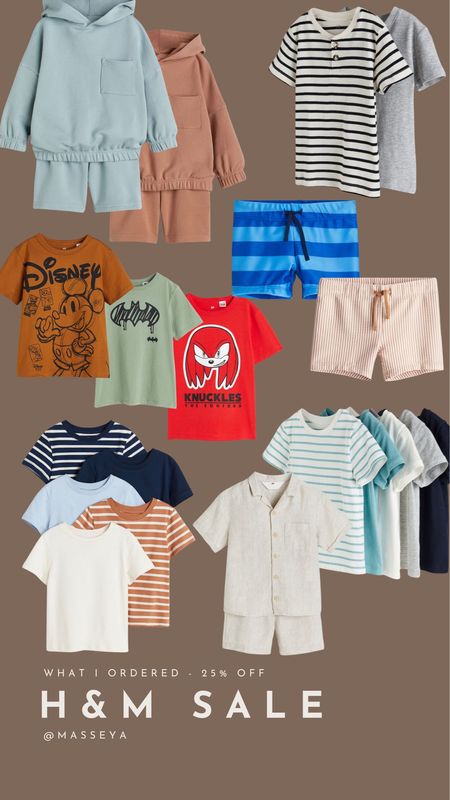 Ordered new outfits for the boys for spring from H&M! Save 25% sitewide today only on spring styles for kids! 

Kids outfits, kids spring outfits, affordable kids clothes, old navy sale, old navy kids 

#LTKkids #LTKsalealert