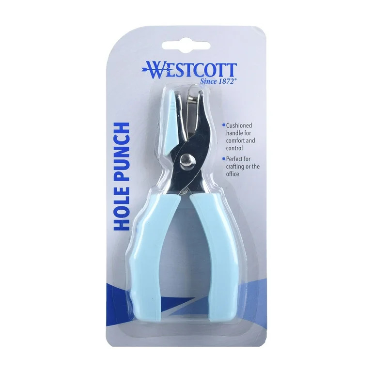 Westcott Single Hole Puncher, Handheld with Soft Grip, Scrapbooking and Crafting Tool | Walmart (US)