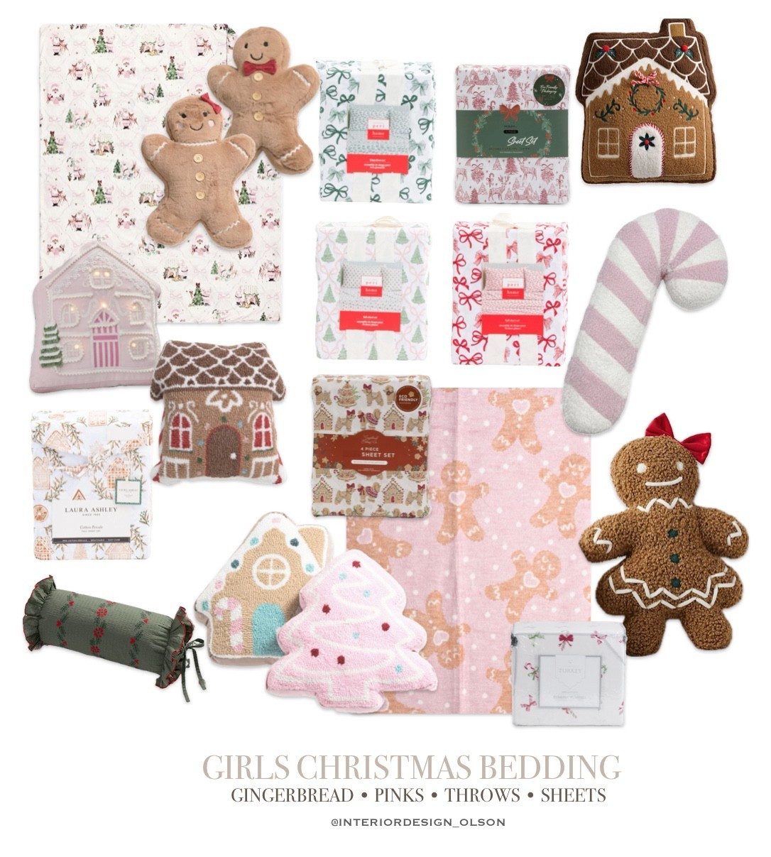 Gingerbread Christmas Girls Bedding ✨🍭
Turn their room into a holiday wonderland with the sweetest Christmas bedding! Think pinks, candy canes, gingerbread houses, and cozy textures that make bedtime feel magical. Perfect for layering with festive throws, soft sheets, and playful pillows.

🎀 Tap to shop these adorable holiday finds and create the ultimate cozy Christmas bedroom they’ll never forget.

#GingerbreadDecor #GirlsChristmasRoom #ChristmasBedding #HolidayBedroom #GingerbreadHouse #CandyCaneChristmas #ChristmasDecor #HolidayHome #LTKHoliday #LTKHome #ChristmasInspo #PinkChristmas #ChristmasMagic #GingerbreadChristmas #FestiveBedding #HolidayBedroomDecor