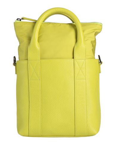 Emporio Armani Man Handbag Lime green Size - Leather | YOOX (US)