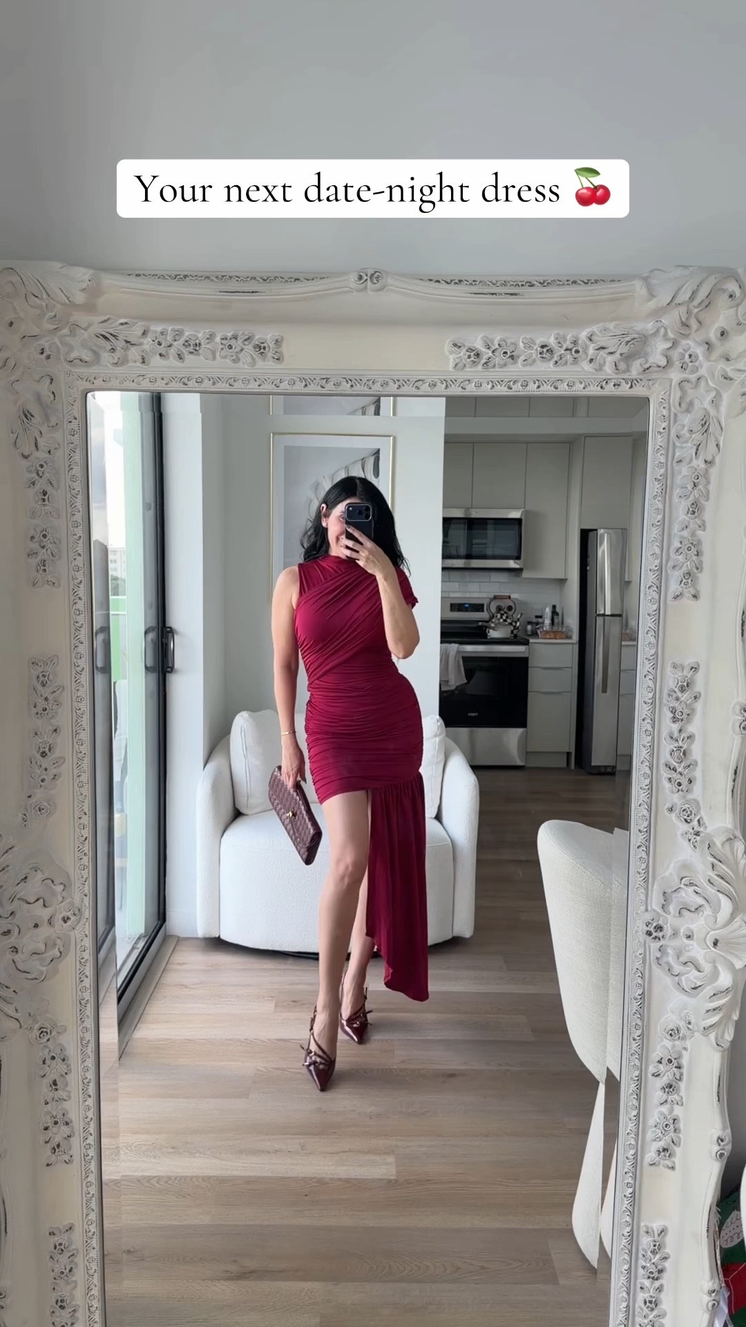 Asymmetrical ruched date night holiday dress 

#LTKHoliday #LTKFindsUnder100 #LTKootd