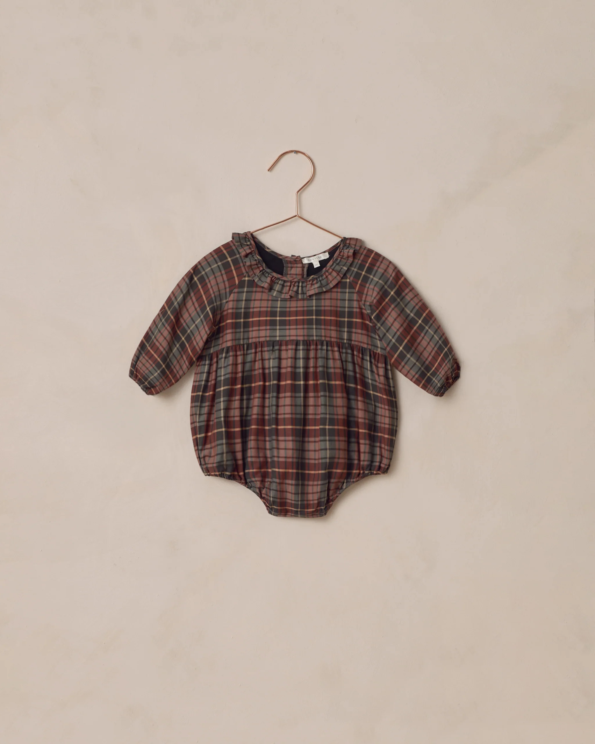 Adeline Romper | Winter Tartan | Rylee + Cru