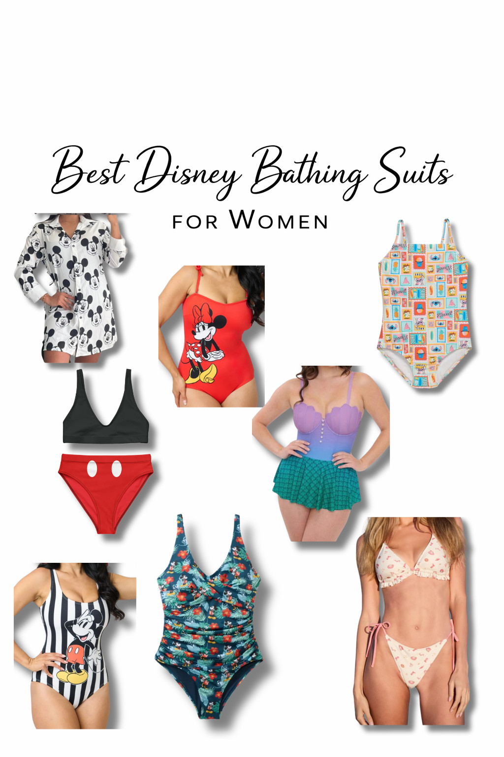 Best Disney bathing suits for women 🤍 Cute picks for your next Disney trip, resort day, or pool day. Linked on my LTK. 

 #LTKootd #LTKSwim #LTKTravel