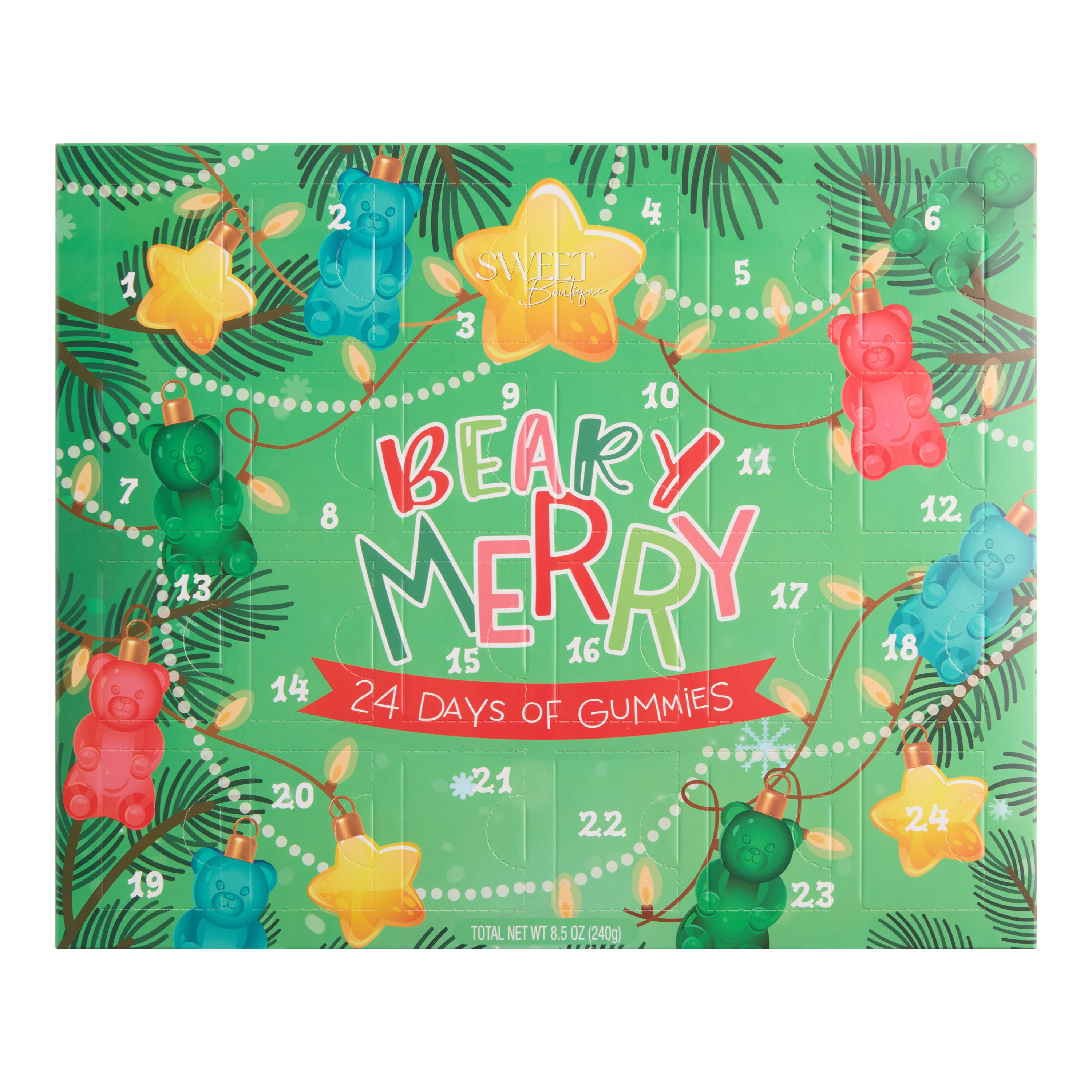 Beary Merry Gummy Candy Advent Calendar | World Market