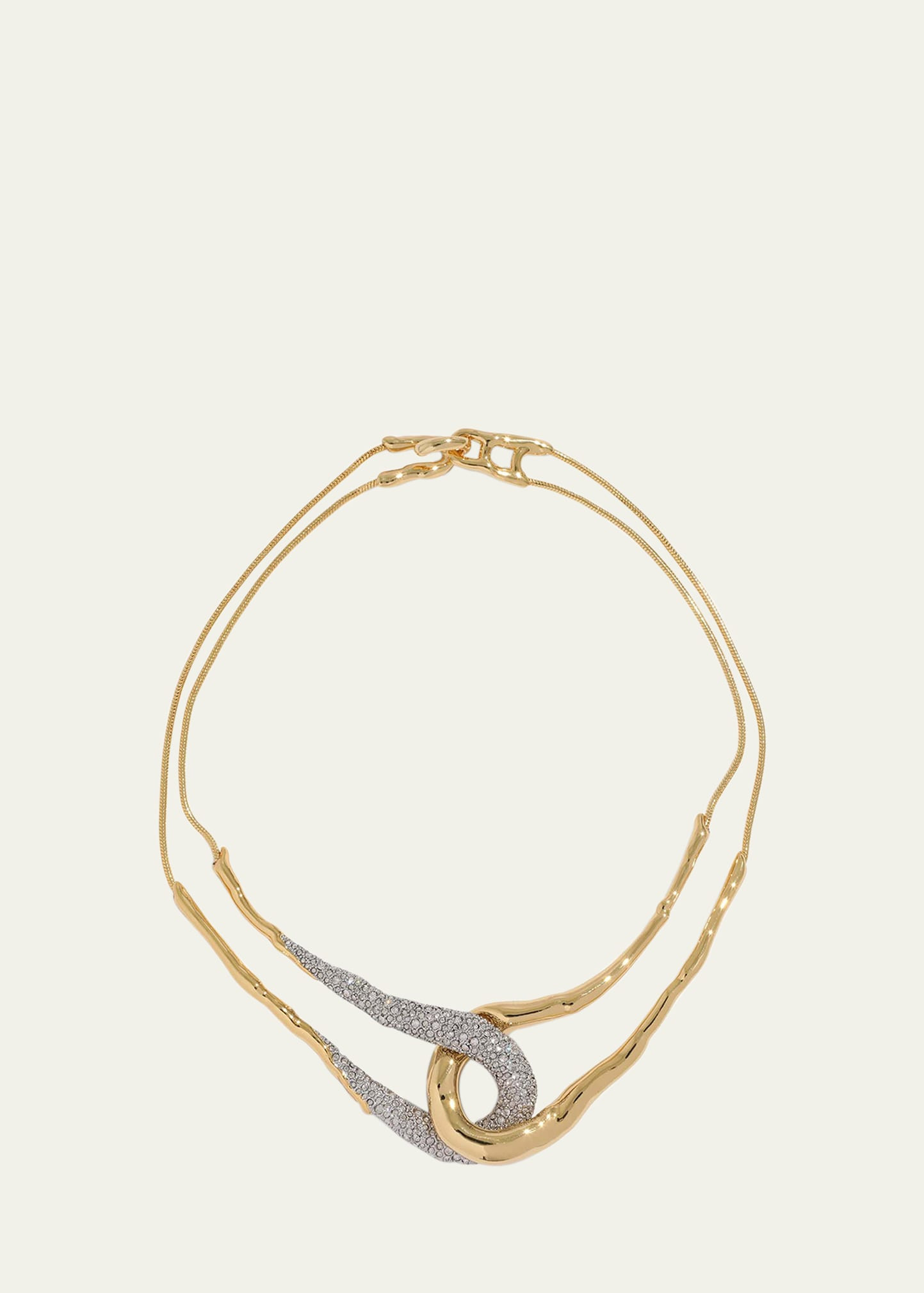Solanales Crystal Interlock Necklace | Bergdorf Goodman