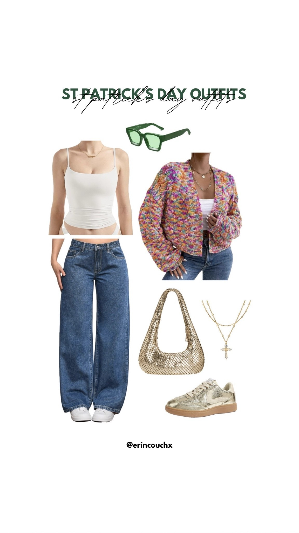 St. Patrick’s Day Outfit Inspo 🌈☘️

#stpatricksday #stpattysday #stpatricksdayoutfits #stpatricksdayoutfitideas #stpattysdayoutfitinspo
#greenoutfits #greenoutfitideas #whattowearforstpattiesday 

#LTKvlog #LTKootd #LTKSpringSale
