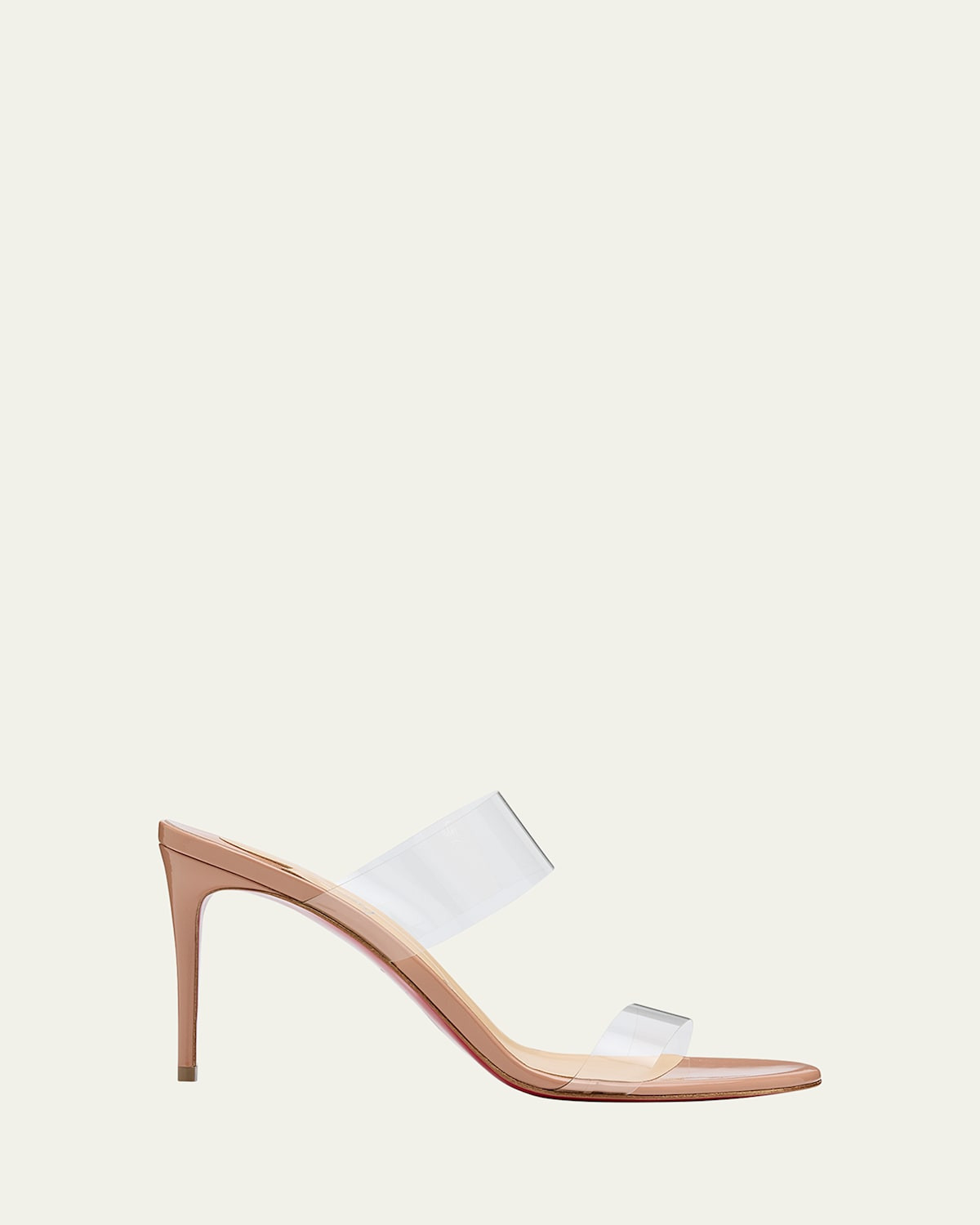 85mm Just Nothing Clear Slide Sandals | Bergdorf Goodman