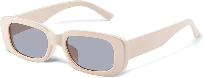 JASPIN Rectangle Sunglasses for Women Men Trendy Y2k Retro 90s Sun Glasses UV400 Protection Cool ... | Amazon (US)