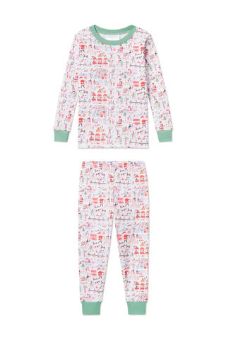 Kids Long-Long Set in North Pole | Lake Pajamas