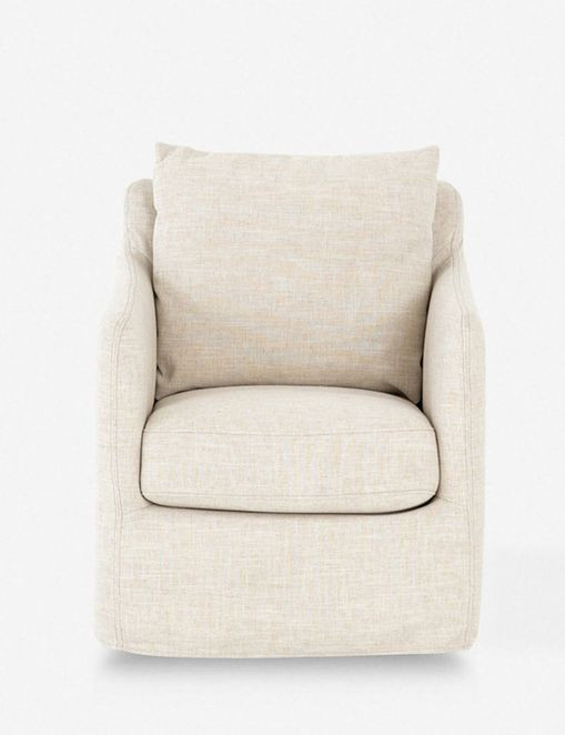 Chandra Swivel Chair | Lulu and Georgia 