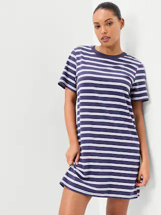 Vintage Crew-Neck Mini T-Shirt Dress | Old Navy (CA)