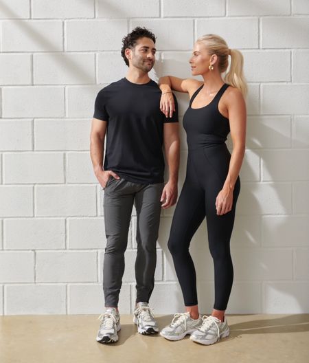My AF YPB Collection is now live! Use code: AFKATHLEEN for 25% off sitewide! Cort is wearing a medium in pullover & pants, shoes run tts! Kathleen is wearing a small in onesie, shoes tts! #kathleenpost #abercrombie #afxkp #outfitsfordudes 

#LTKfitness #LTKSeasonal #LTKfindsunder100