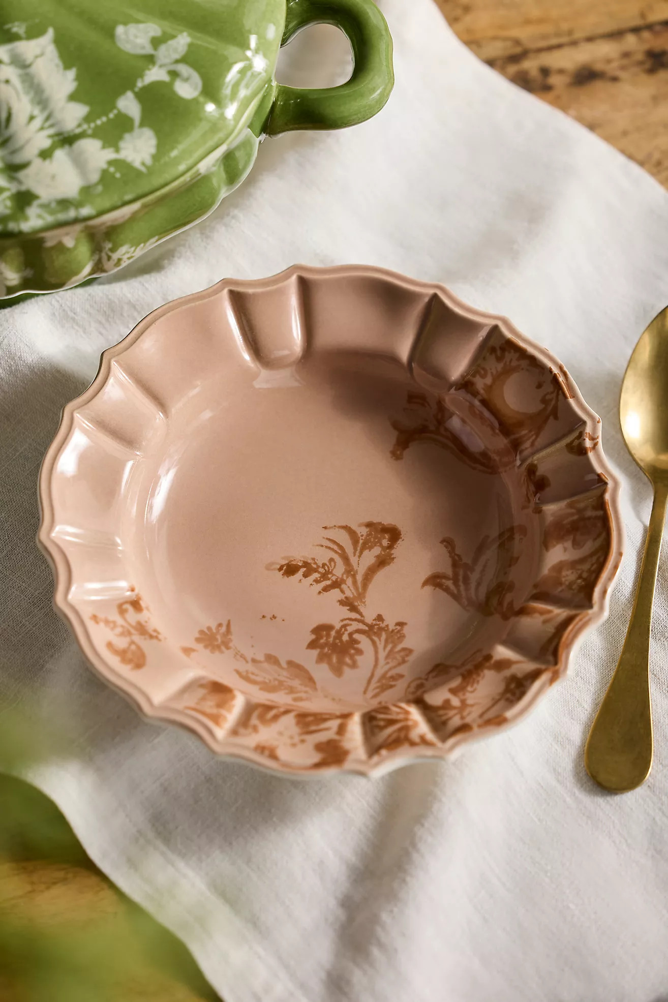 Botanical Silhouette Soup Bowl | Anthropologie (US)