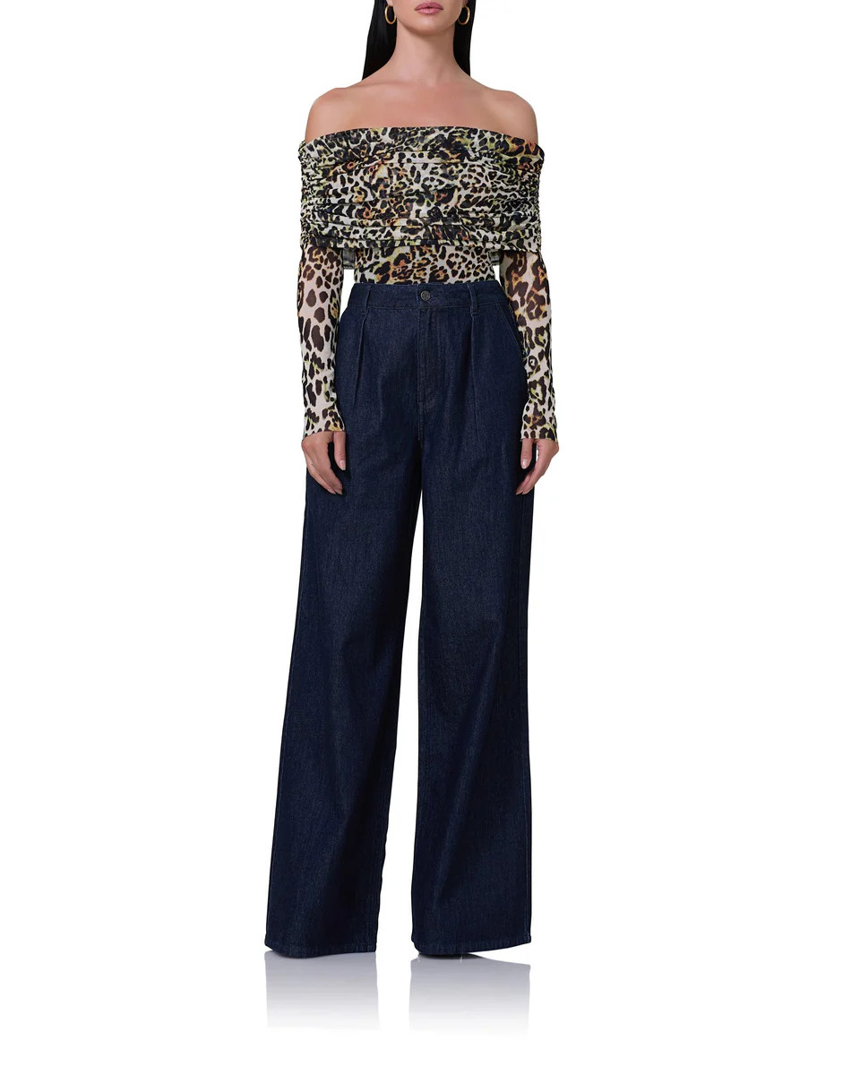 Maxine Bodysuit - Fall Animal | ShopAFRM