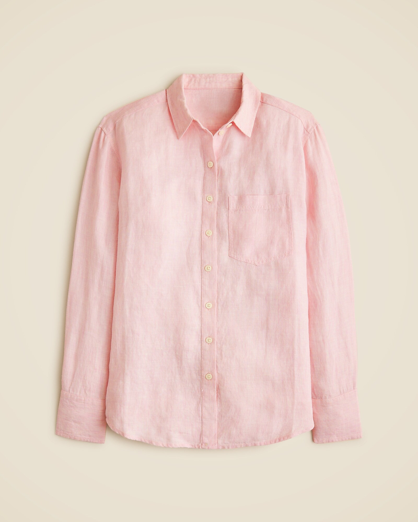 Gar&ccedil;on classic shirt in Baird McNutt Irish linen | J. Crew US