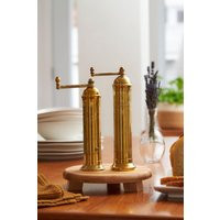 Brass Salt & Pepper Grinder Set 9"" & 8"" Mills | Etsy (US)