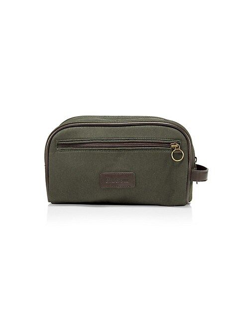 Cotton Zip Washbag | Saks Fifth Avenue