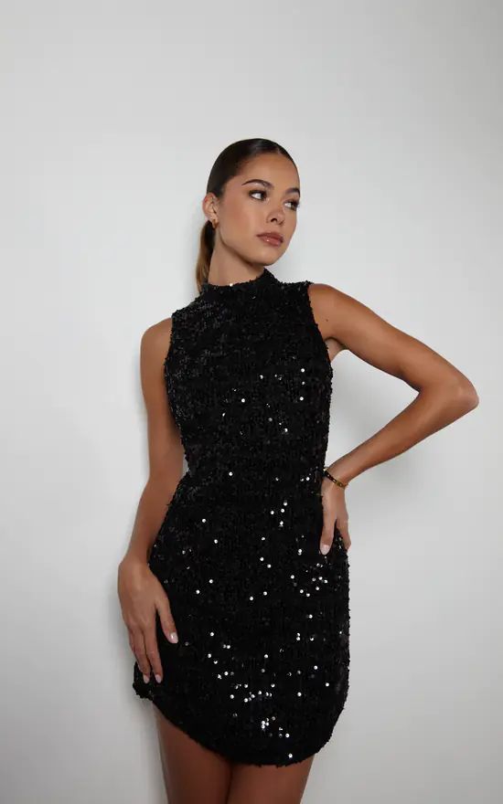 The Lux Sequin Mini Dress | Anne Louise Boutique | SilkFred | SilkFred