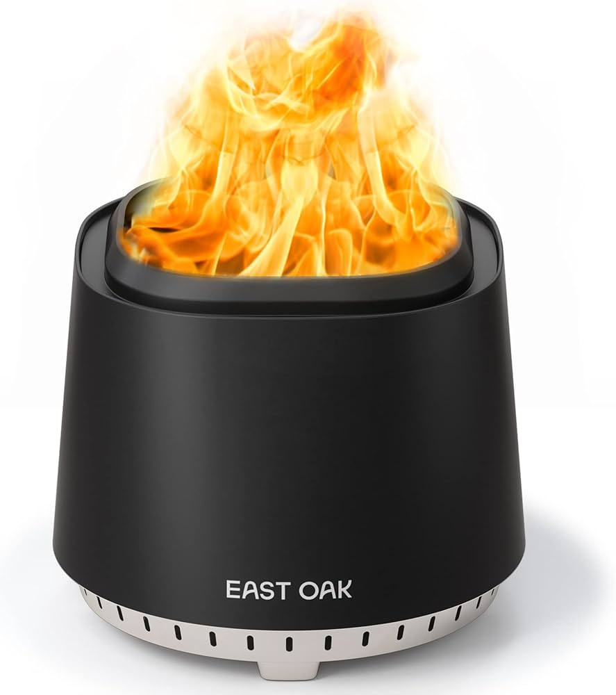 EAST OAK Camber Smokeless Fire Pit 17'', Stainless Steel Fire Pits for Outside Wood Burning Porta... | Amazon (US)