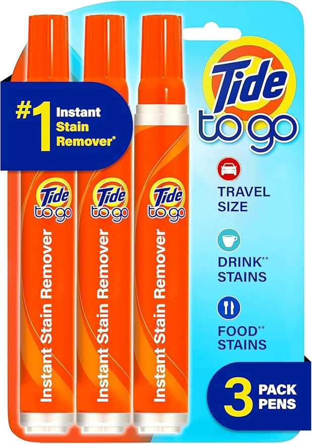 Tide Pen Stain Remover for Clothes, Tide To Go Pen, Instant Stain Remover Pen & Spot Cleaner, Por... | Amazon (US)