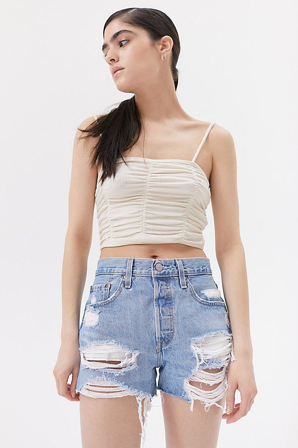 Levi's 501 High-Waisted Denim Short - Luxor Anibus | Urban Outfitters (US and RoW)