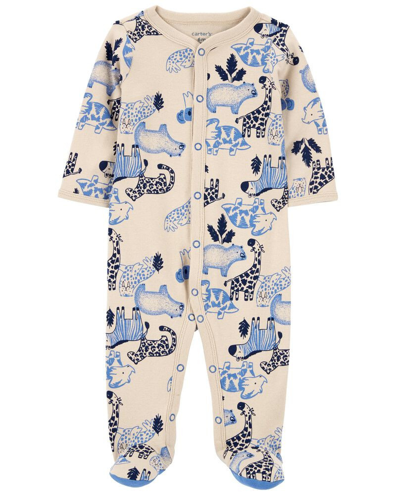 Baby Safari Snap-Up Cotton Sleep & Play | Carter's
