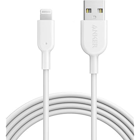 Anker iPhone Charger Cable, Powerline II Lightning Cable (10ft), Durable Cable, MFi Certified for... | Amazon (US)