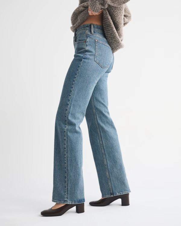 High Rise 90s Relaxed Jean | Abercrombie & Fitch (US)
