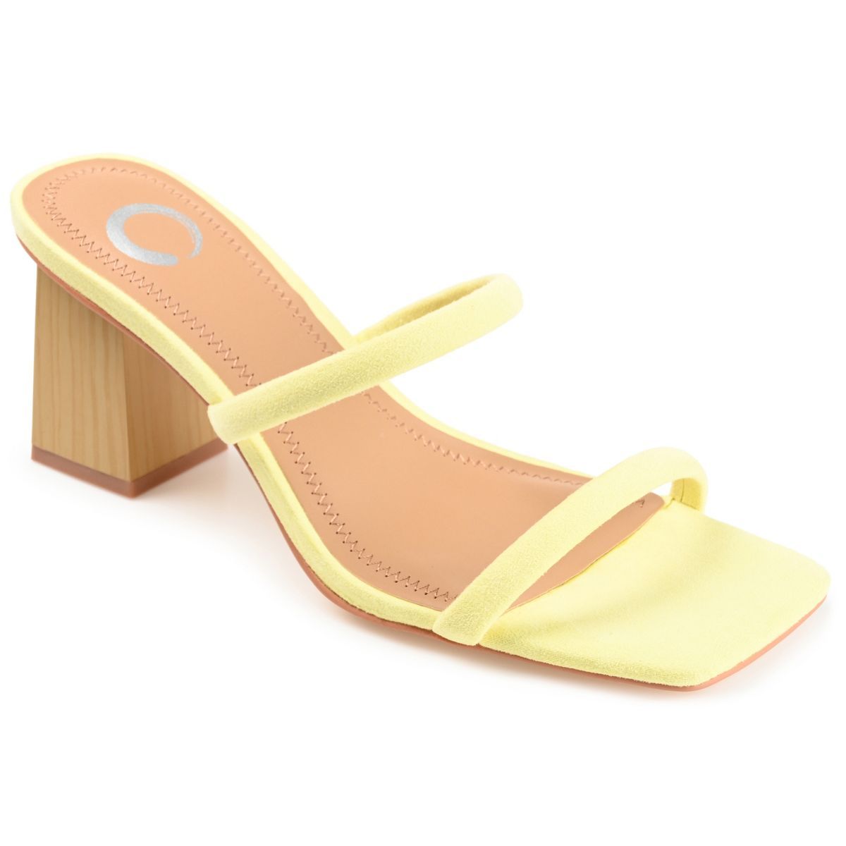 Journee Collection Womens Henrietta Tru Comfort Foam Open Square Toe Block Heel Sandals | Target