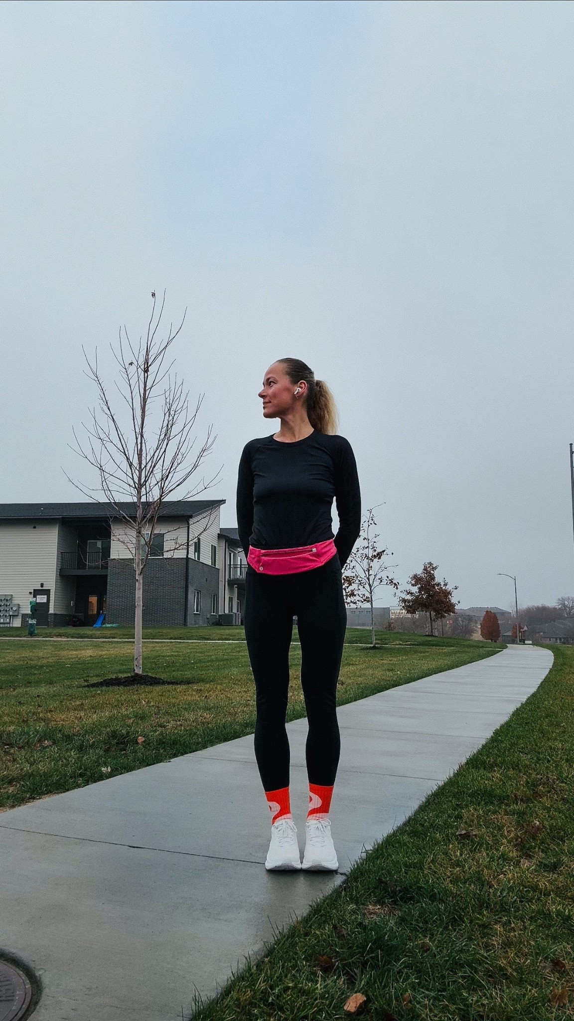 Cold morning miles today.
Black base layers with my favorite bright socks and pink belt bag.
Linked my running essentials — leggings, long sleeve, belt bag and the shoes I’ve been running in all season.

#LTKfit #runningoutfit #runnersofinstagram #winterrunning #runnergirl #LTKsale #coldweathergear

#LTKActive #LTKfitnessgoals #LTKootd
