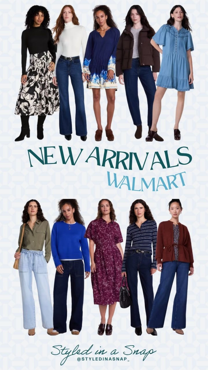 Walmart new arrivals are giving cozy meets polished. Floral prints, chambray dresses, and denim on denim, fall's best new pieces!

// Walmart New Arrivals, Walmart Fall Fashion, Walmart Fashion Finds, Walmart Womens Fashion, Walmart Fall Outfits
 

 #LTKgrwm #LTKootd #LTKSeasonal
