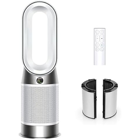 Dyson Hot+Cool™ AM09 Jet Focus heater and fan, White/Silver | Amazon (US)