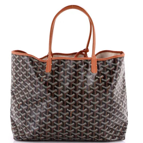 Pre-Owned Goyard Saint Louis Tote Coated Canvas PM in Black at Nordstrom, Size Medium | Nordstrom