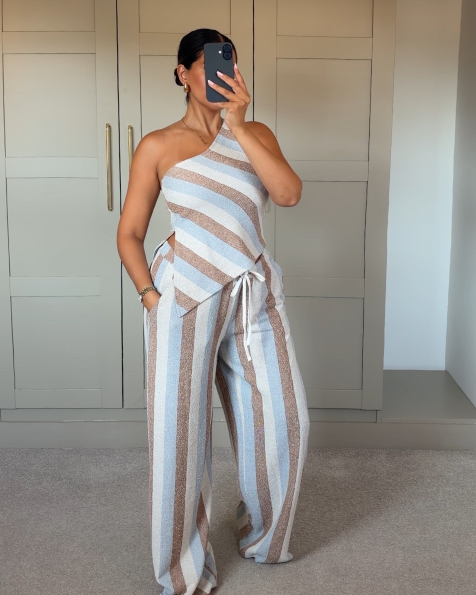 Summer coord 🩵🤎

I’m wearing a small top and medium bottoms

#LTKsummer #LTKeurope #LTKtravel