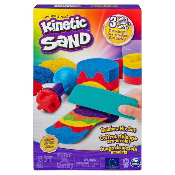 Kinetic Sand Rainbow Mix Set | Target