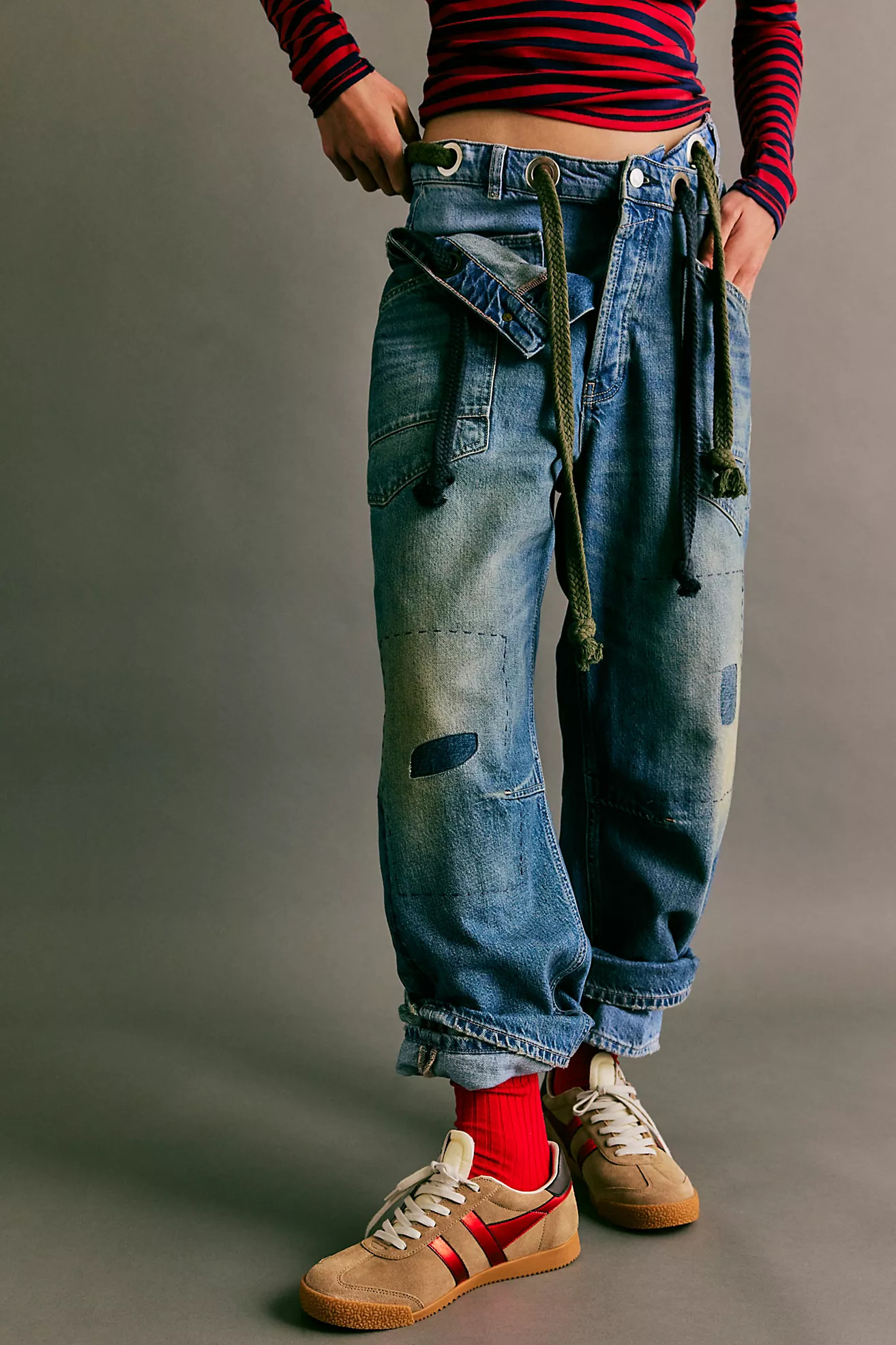 We The Free Moxie Pull-On Barrel Jeans | Free People (Global - UK&FR Excluded)