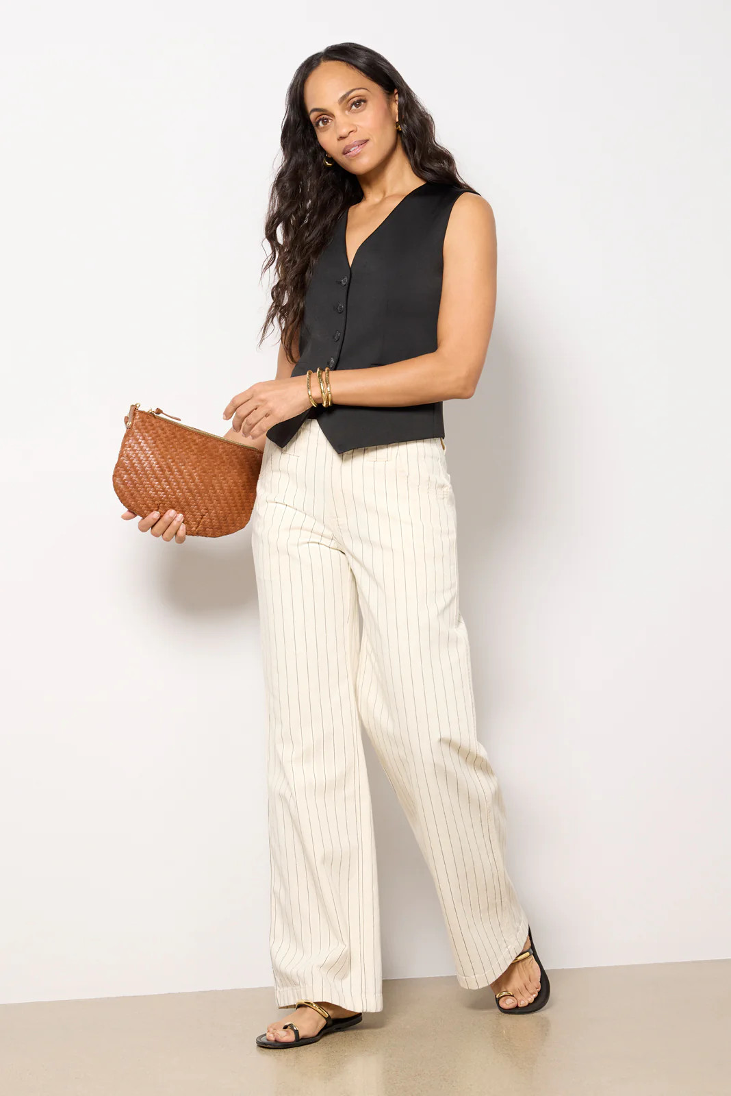 Arden Striped Wide Leg | Evereve