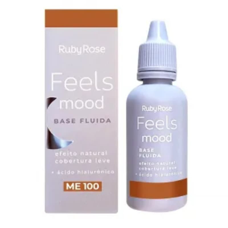 Ruby Rose Feels Mood ME100
            
                 - Base Fluida 25g | Beleza Na Web (BR)