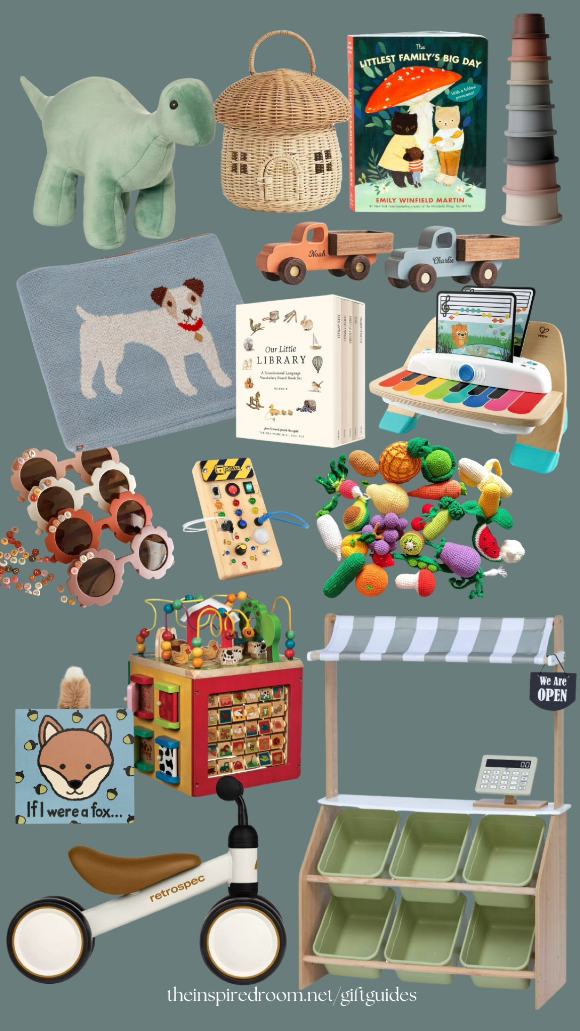 Gifts for the little ones - baby gift guide. See more ideas at theinspiredroom.net/giftguides

#LTKGiftGuide #LTKHoliday #LTKCyberWeek