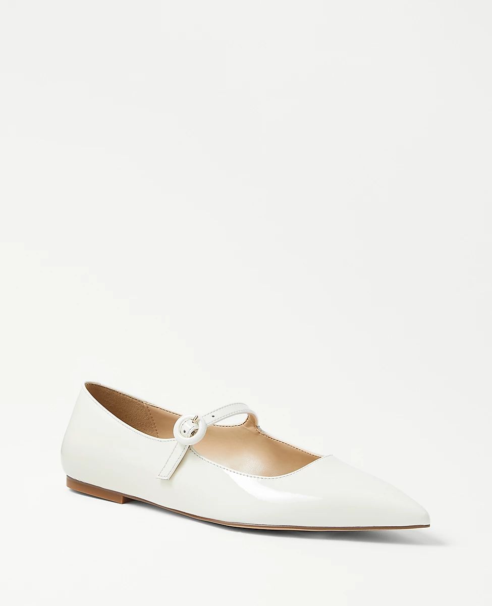 Patent Mary Jane Flats | Ann Taylor (US)