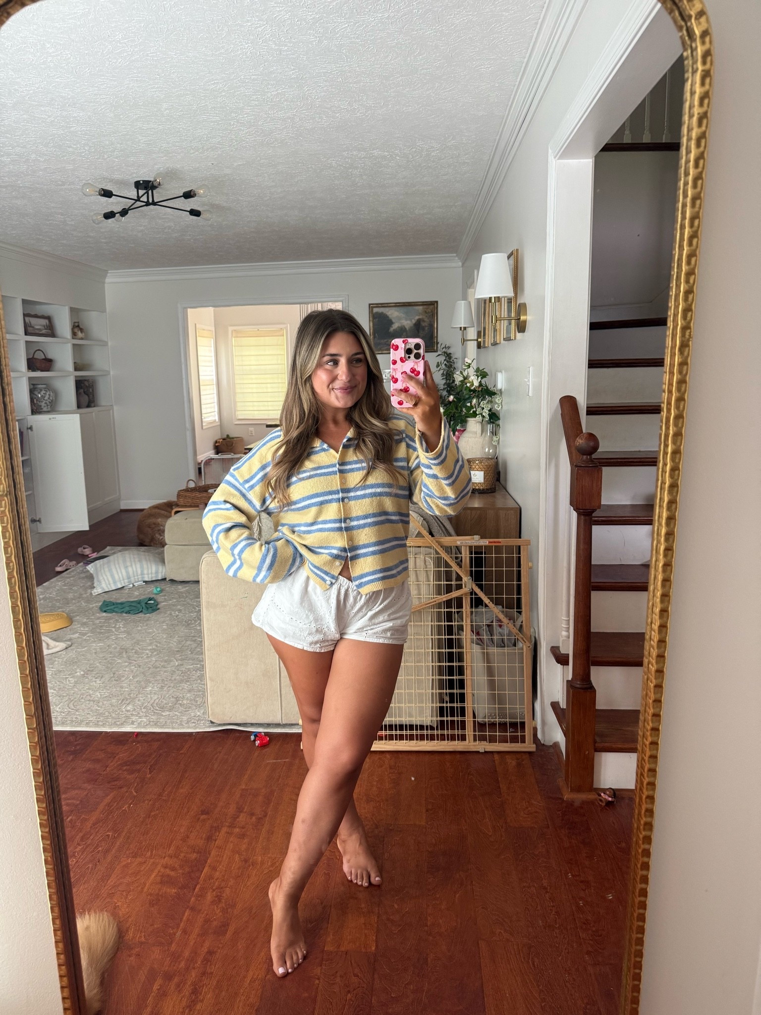 cutest little lazy day outfit! I can’t get enough of this Amazon sweater 🤭

#LTKootd #LTKgrwm #LTKPetite