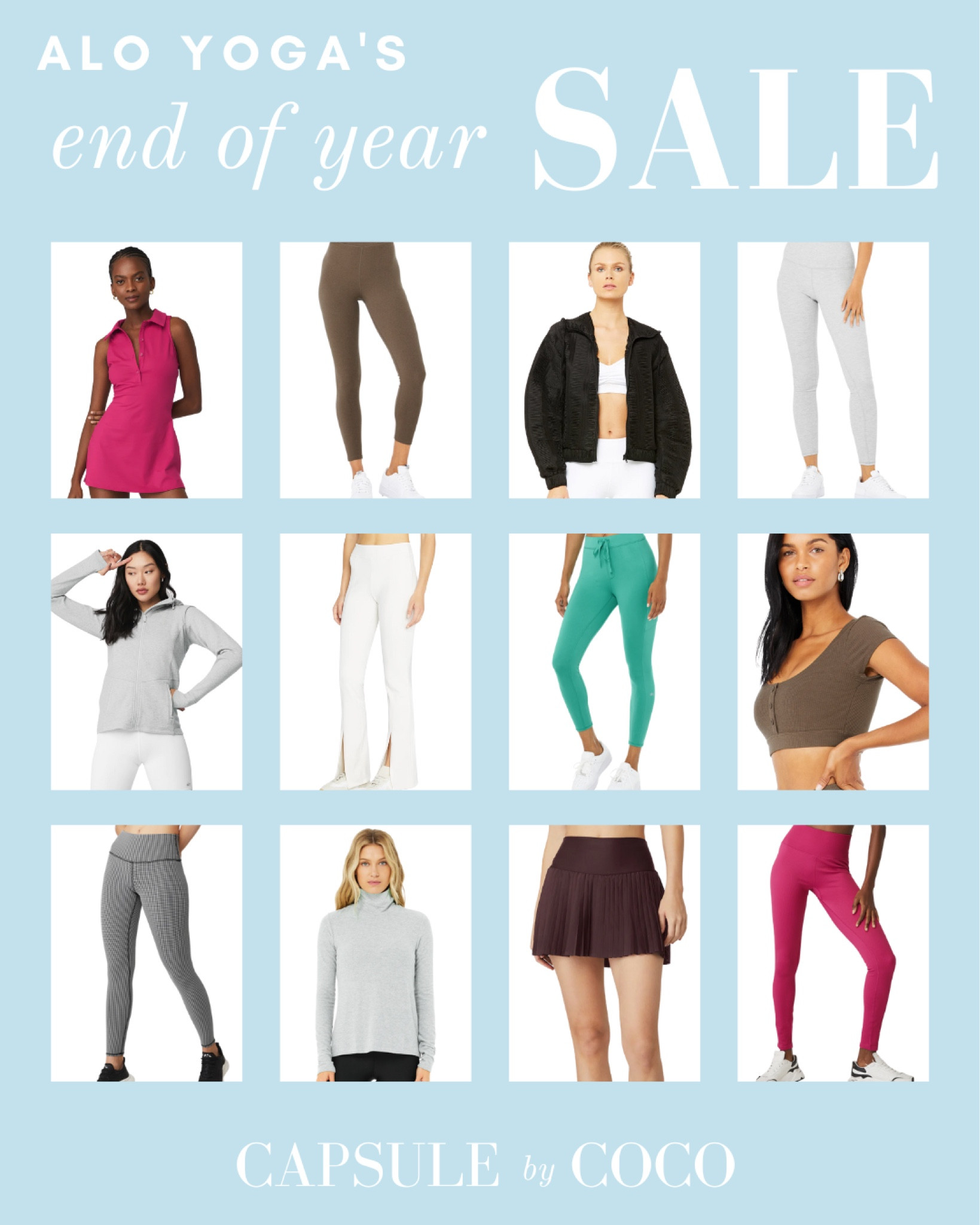 Alo Yoga’s End of Year SALE 🤸‍♀️🧘‍♀️

Alo on sale, Alo sale, activewear sale, yoga sale, after Christmas sale, active sale, CapsuleByCoCo

#LTKfit #LTKsalealert #LTKstyletip