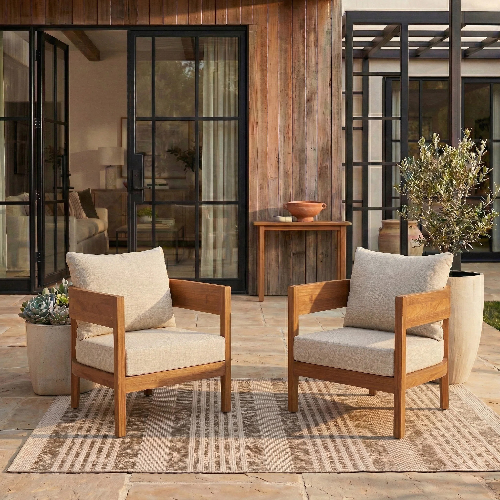 Kaiiden Patio Chair Set Of 2 | Wayfair North America