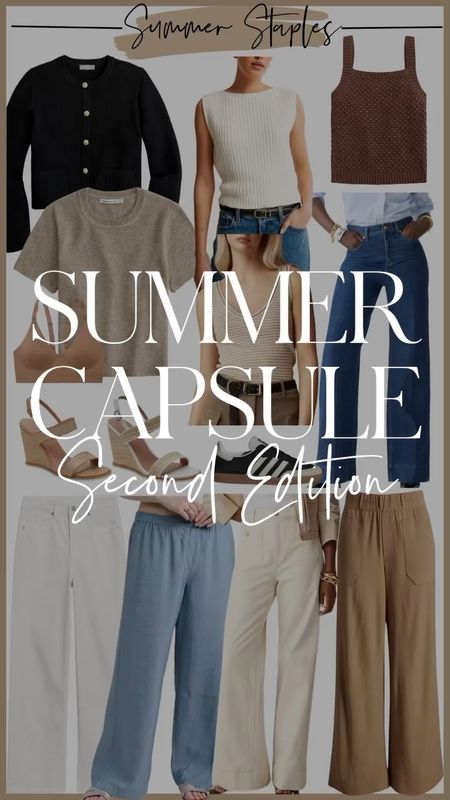 Summer capsule staples! Everything from work to travel to weekend date night outfits!

#LTKWorkwear #LTKVideo #LTKTravel