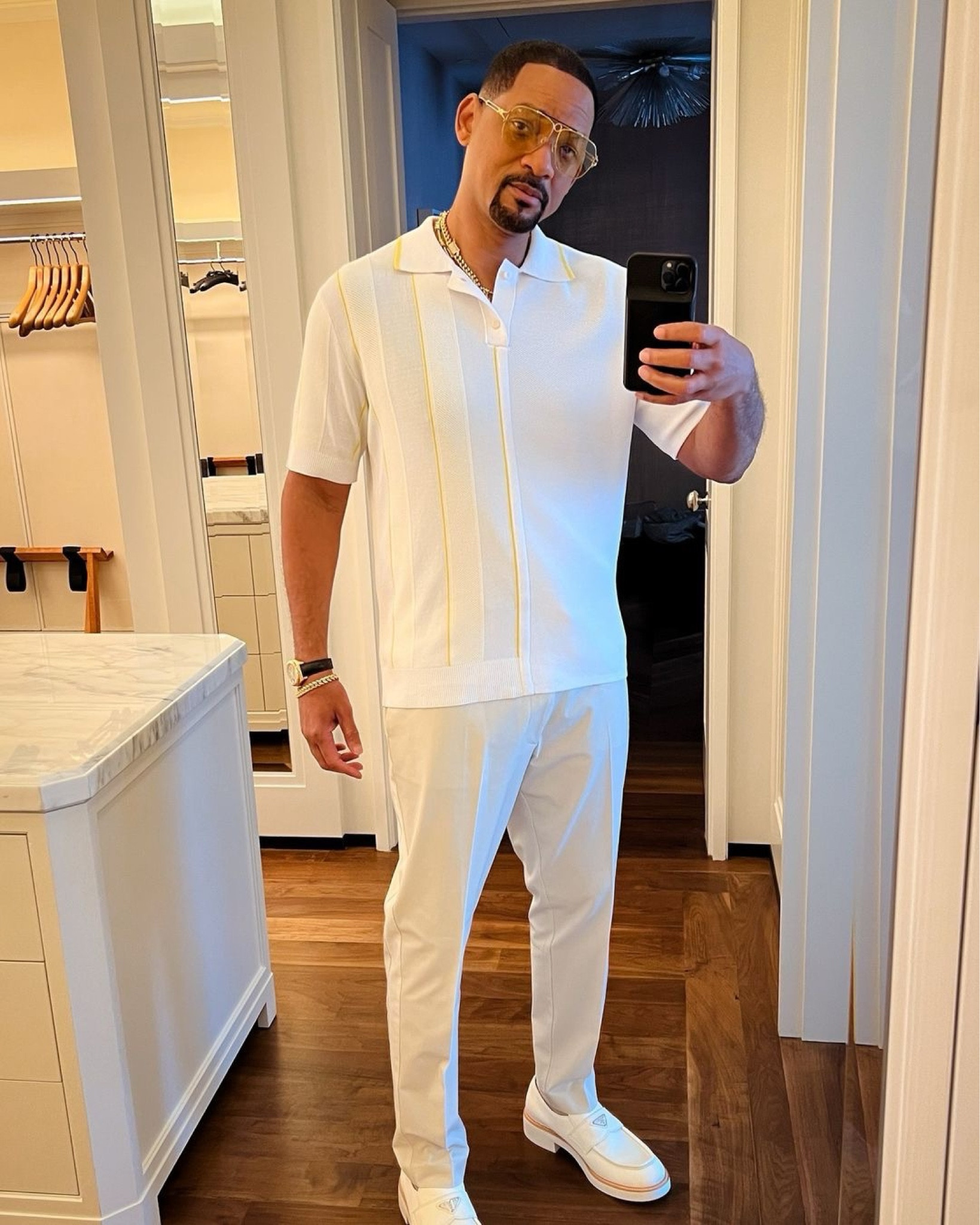 Will smith in jacquemus and prada