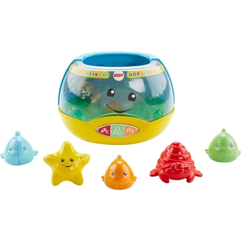 Fisher-Price Laugh & Learn Magical Lights Fishbowl Baby & Toddler Musical Learning Toy | Walmart (US)