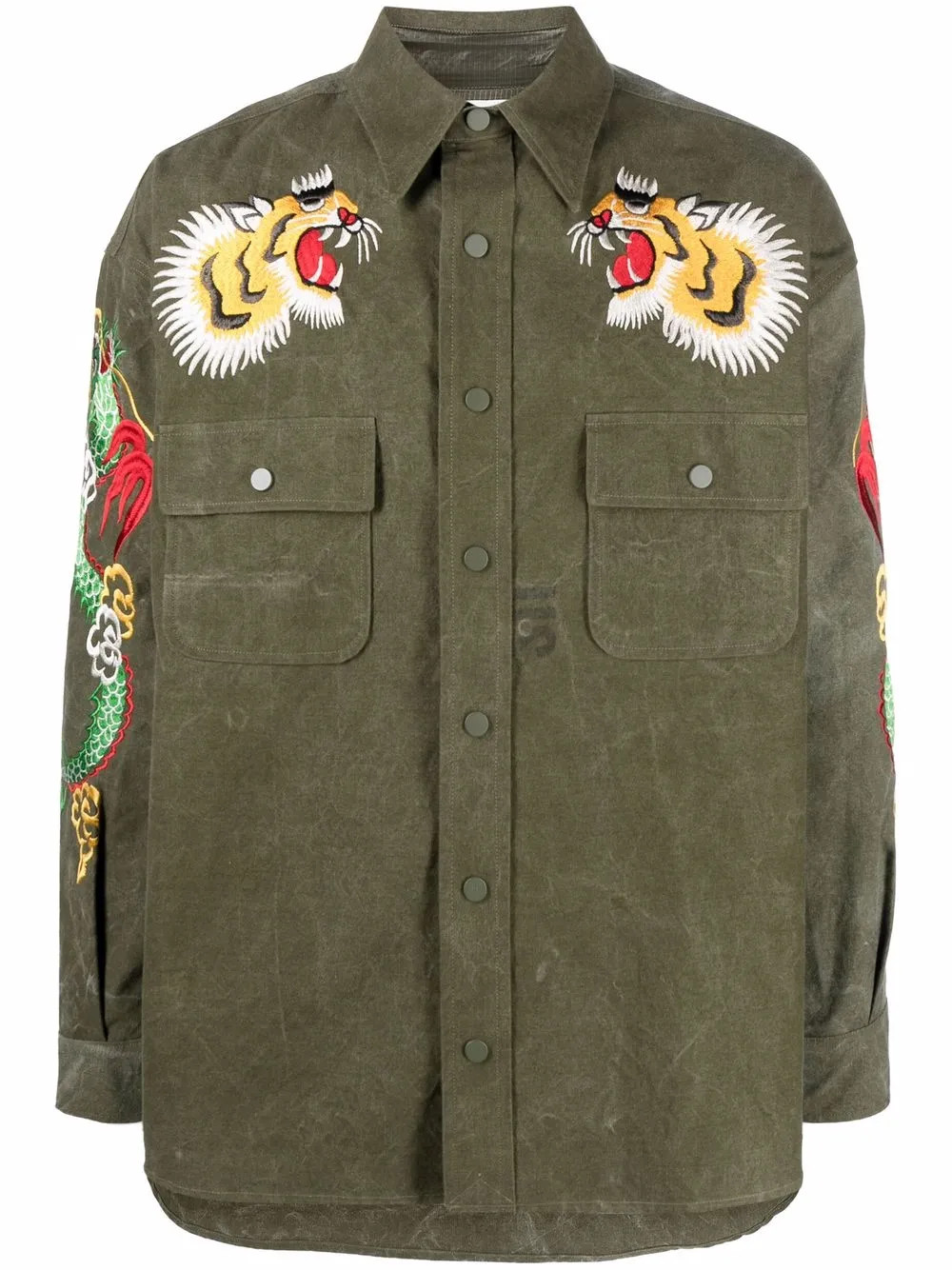 Readymade Embroidered Ska Shirt - Farfetch | Farfetch Global