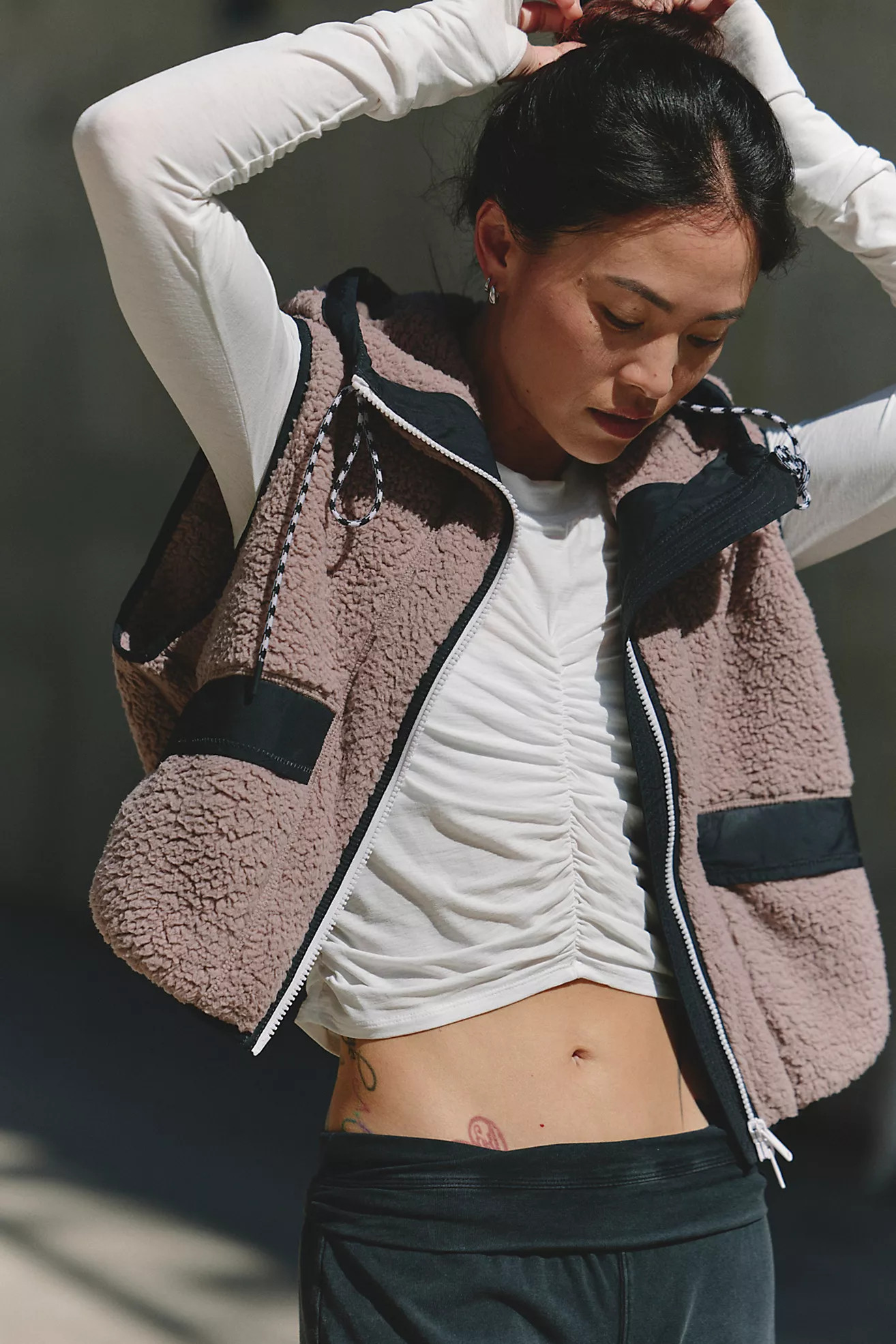 Sky High Fleece Vest | Free People (Global - UK&FR Excluded)