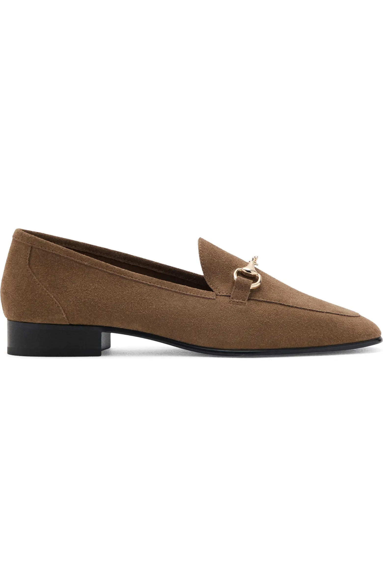 MANGO Buckle Leather Loafer (Women) | Nordstrom | Nordstrom